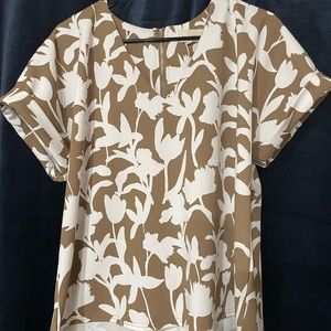 Brown Melloday Blouse